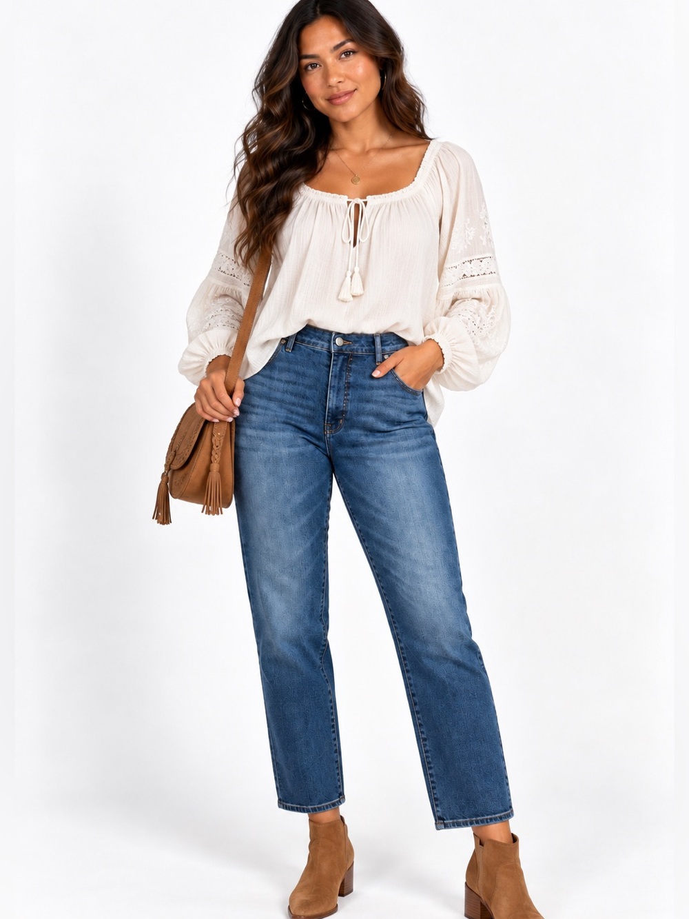 Madewell Women’s Stovepipe Blue Jeans